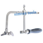 Adjustable saw frame