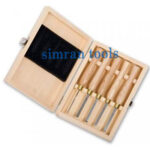 Miniature Chisels in wooden box - Image 3