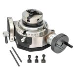 Rotary Table 4" (100mm) Tilting with 65mm Lathe Chuck