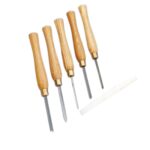 Miniature Chisels in wooden box