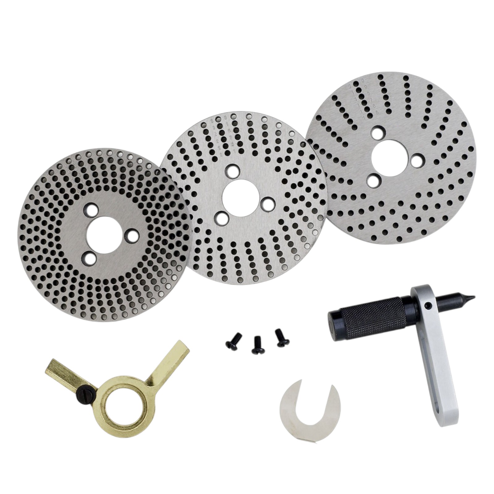 div-Photoroom (4) Dividing Plates set for HV4 and HV6 Rotary Table