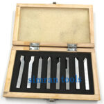 HSS Lathe Turning Tools - Set of 8 Pcs.