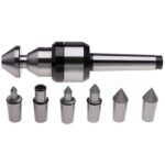 Live Center / Revolving Center - High Precision with 7 Interchangeable Nozzles