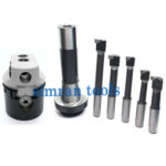 Boring Head Set 75mm - R8 Shank