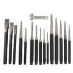 Punch and Chisel set - 16 pcs