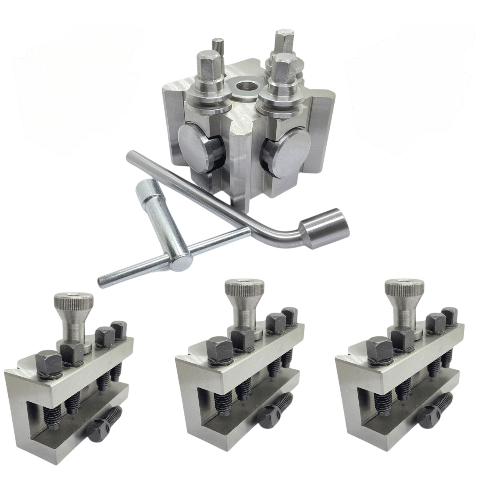 tool-Photoroom (15) Quick Change Toolpost (T2 Size) with 3 Holders
