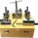 T63 Quick Change Tool Post Set of 5 Pcs for Colchester Bantam – 25mm Capacity with Wooden Box