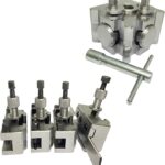 T51 Quick Change Tool Post 5 Pieces Set – Standard, Boring & Parting Holders