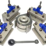 A1 Quick Change Tool Post & Holder Set | 40 Position Multifix Style Tooling System for Bench and Engine Lathes