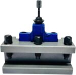 A1 (Size A) 40-Position Quick Change Tool Post Set with 2 Turning Holders & 1 Boring Holder for BV20, SINO210V, D240 & CQ6125 Lathes - Image 2