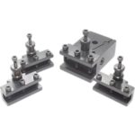 Quick Change Tool Post – 4 Piece Set | Precision Lathe Tool Holding System